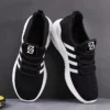 Zapatillas Unisex de Moda de Corte Bajo con Parte Superior de Tela, Cordones, Casuales con Suela - Imagen 3