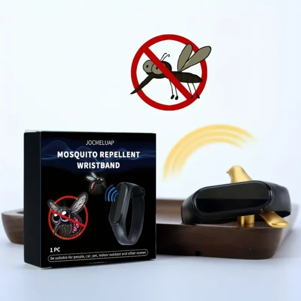 1 pieza de pulsera repelente de mosquitos electrónica deportiva unisex de moda, pantalla táctil