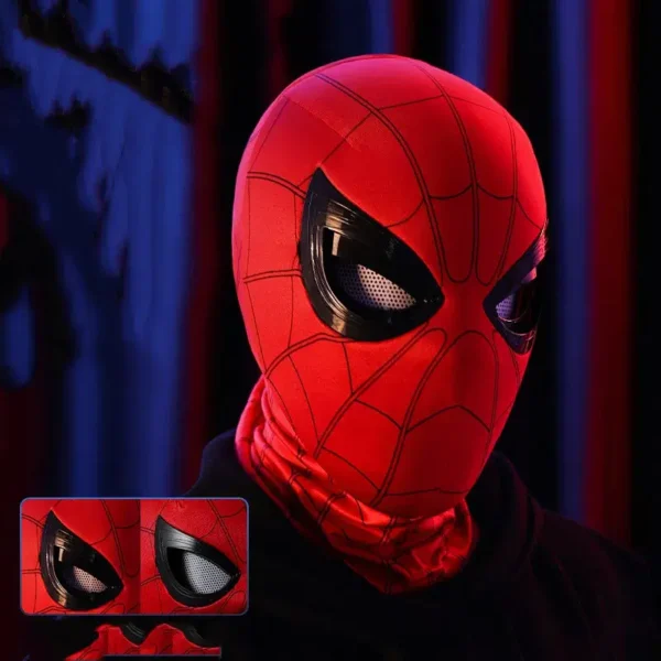 Máscara de Cara Completa de Spider-Man - Perfecta para Halloween, Navidad y Fiestas