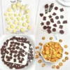 Juego de 30 piezas de charms de arte de uñas de galleta de chocolate, decoraciones de uñas - Imagen 4