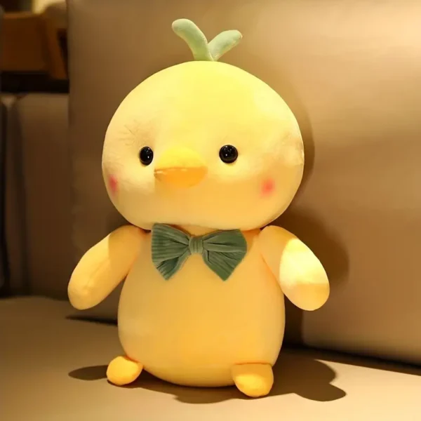 Peluche de pollo amarillo - Juguete de peluche suave de polipropileno para la siesta abrazable