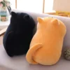 22CM Lindo muñeco de gato negro de dibujos animados, peluches de animales suaves - Imagen 3