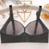 2pcs Sujetadores Push-Up Elegantes de Talla Grande para Mujeres - Cómodos, Transpirables de Nylon - Imagen 4