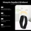 1 pieza de pulsera repelente de mosquitos electrónica deportiva unisex de moda, pantalla táctil - Imagen 3